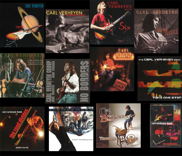 Carl Verheyen THE BRICK all albums in one package